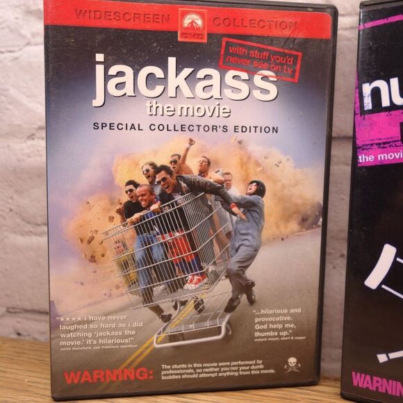 Jackass Movie Collection Jackass The Movie And Jackass Number Two DVD - Picture 2 of 3